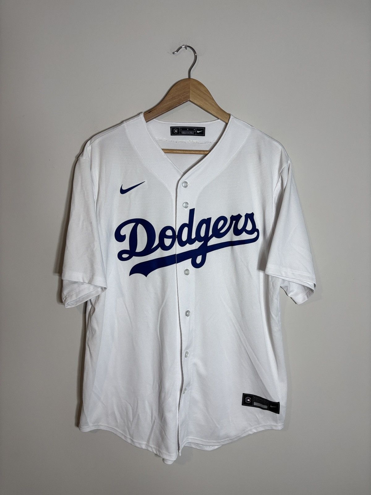 Nike Nike MLB Los Angeles Dodgers Genuine Jersey Large Size US L / EU 52-54 / 3 - 1 Thumbnail