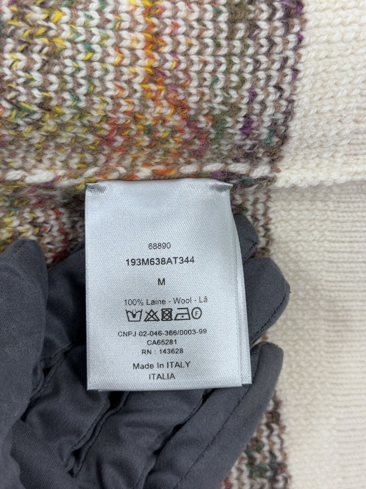 Dior DIOR PRINT KNIT JUMPER Size US M / EU 48-50 / 2 - 4 Thumbnail