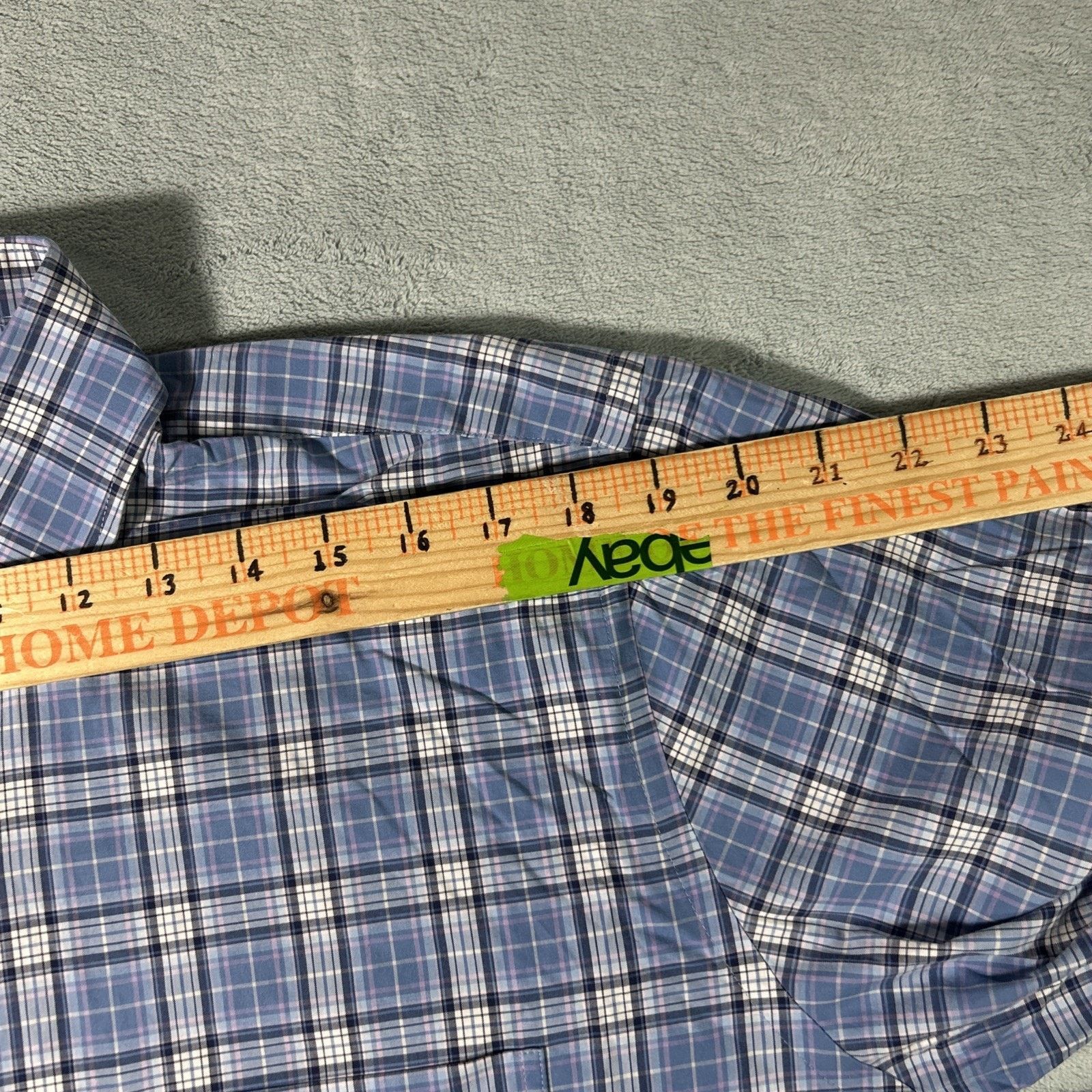 Peter Millar Peter Millar Canal Poplin Shirt Large Long Sleeve Button Up Size US L / EU 52-54 / 3 - 12 Thumbnail