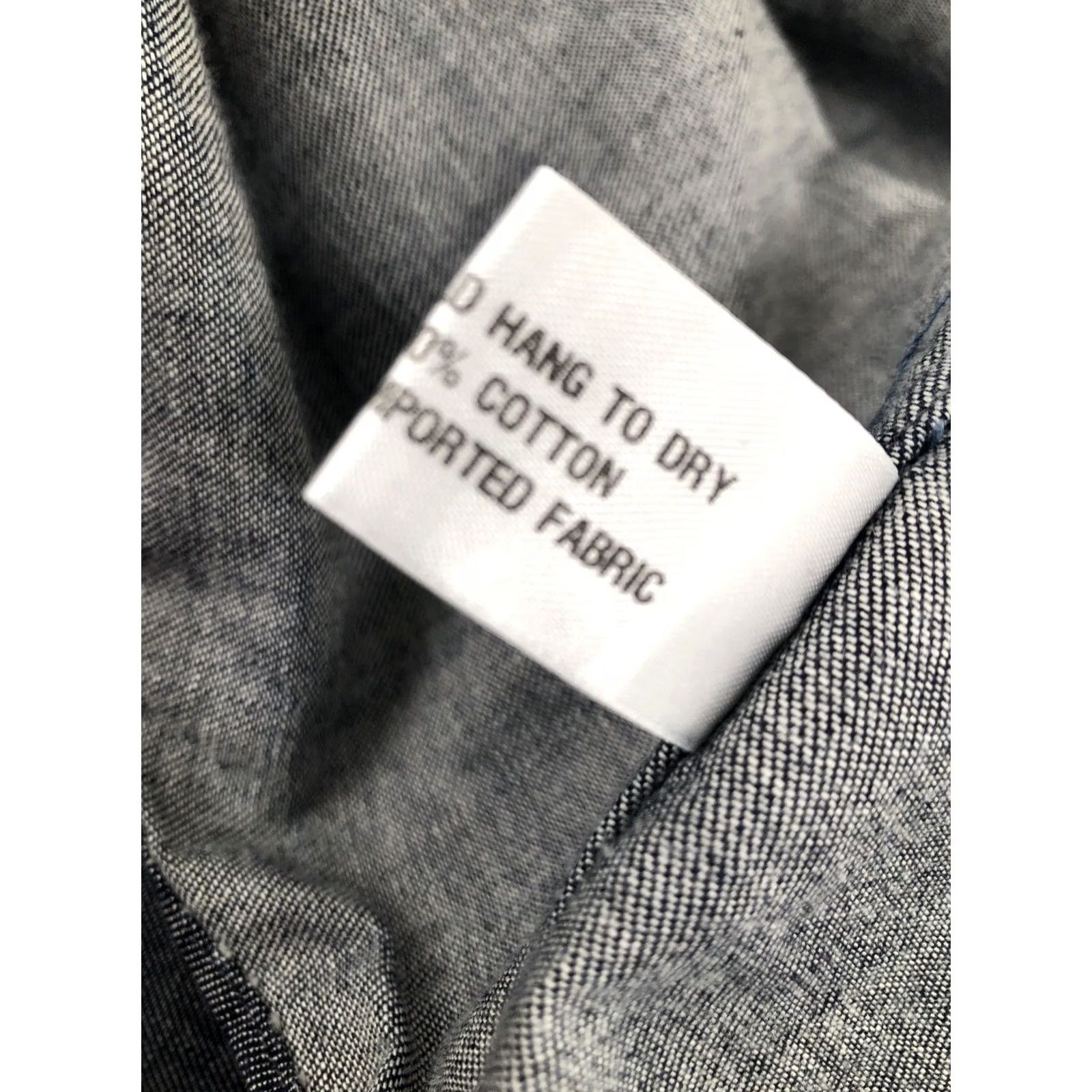 Denime Raleigh Workshop Denim Mens Md. Shirt - Button-Up Long Sleeve Blue M Size US M / EU 48-50 / 2 - 8 Thumbnail