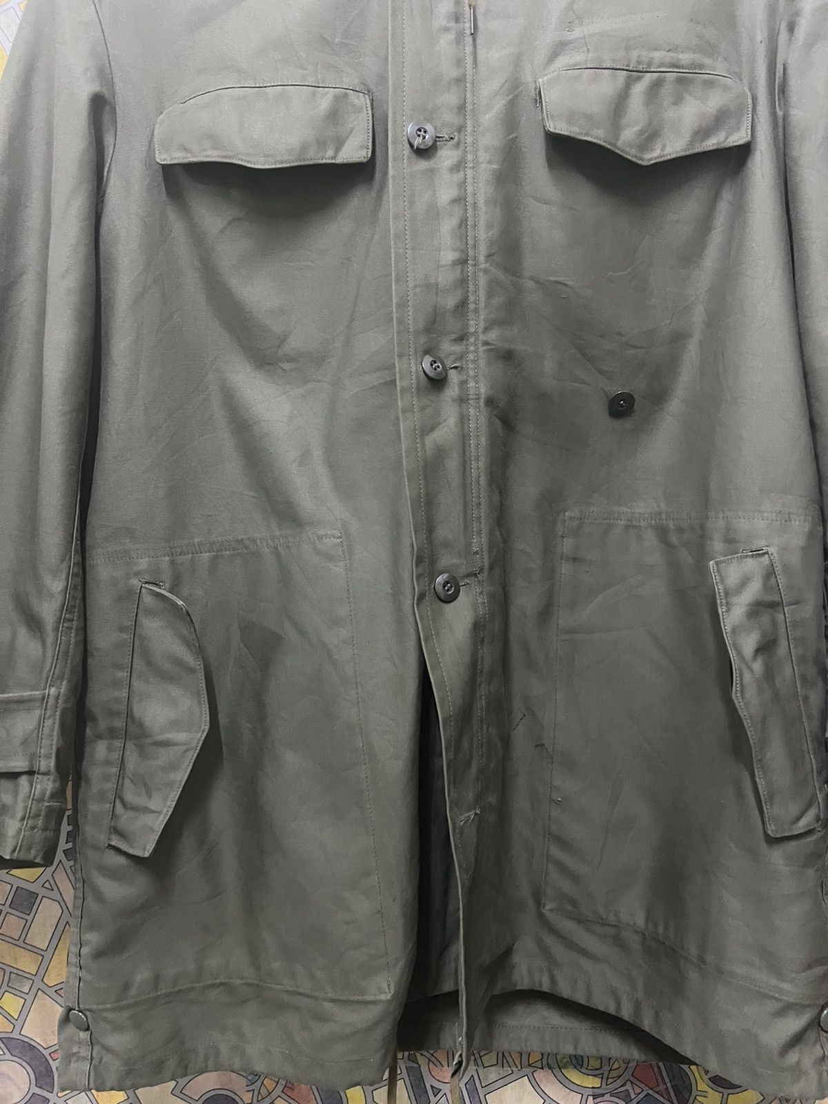 Uniform Wares × Vintage German Army Field Parka Mod Coat Vintage Size: XL. (GJ36) Size US XL / EU 56 / 4 - 14 Thumbnail