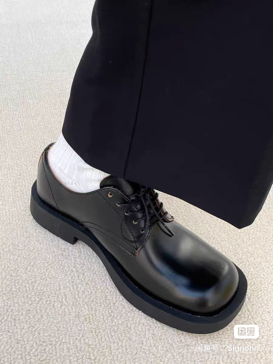 CamperLab Camperlab MIL 1978 Black leather loafer Size US 6 / EU 39 - 1 Thumbnail