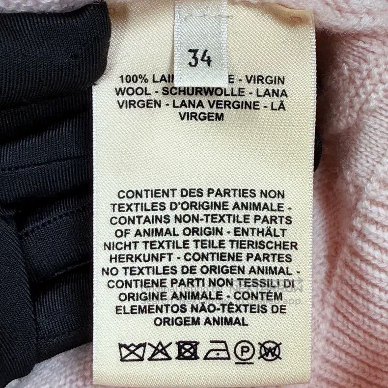 Hermes Hermes Light Pink Logo All-Over Print Cardigan Size XXS / US 00 / IT 34 - 6 Thumbnail