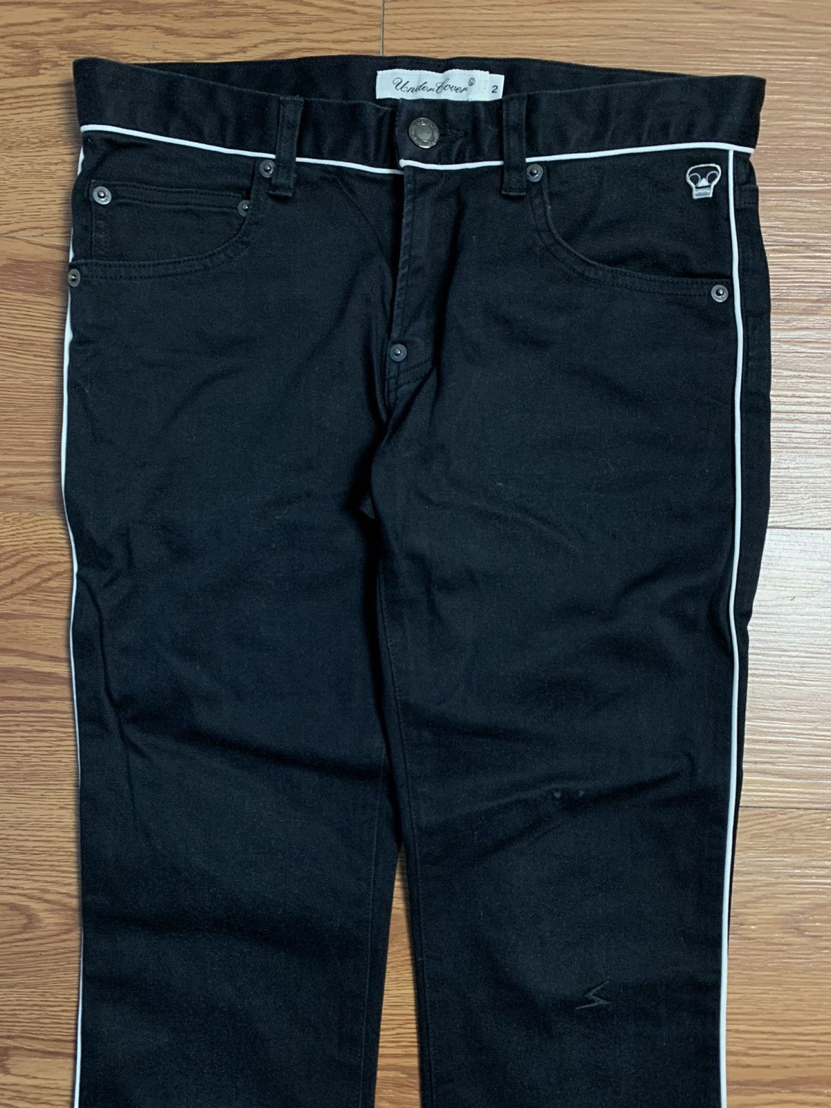 Undercover Women Undercover Embroidered Skull Pants Size 29" - 2 Thumbnail