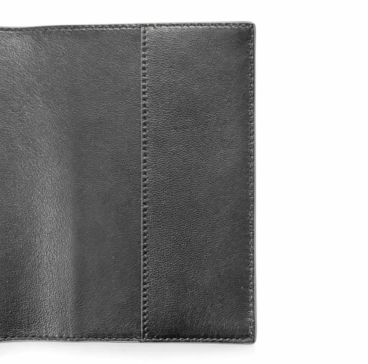 Balenciaga 25FW Balenciaga Passport Black Leather Holder Wallet Size ONE SIZE - 6 Thumbnail