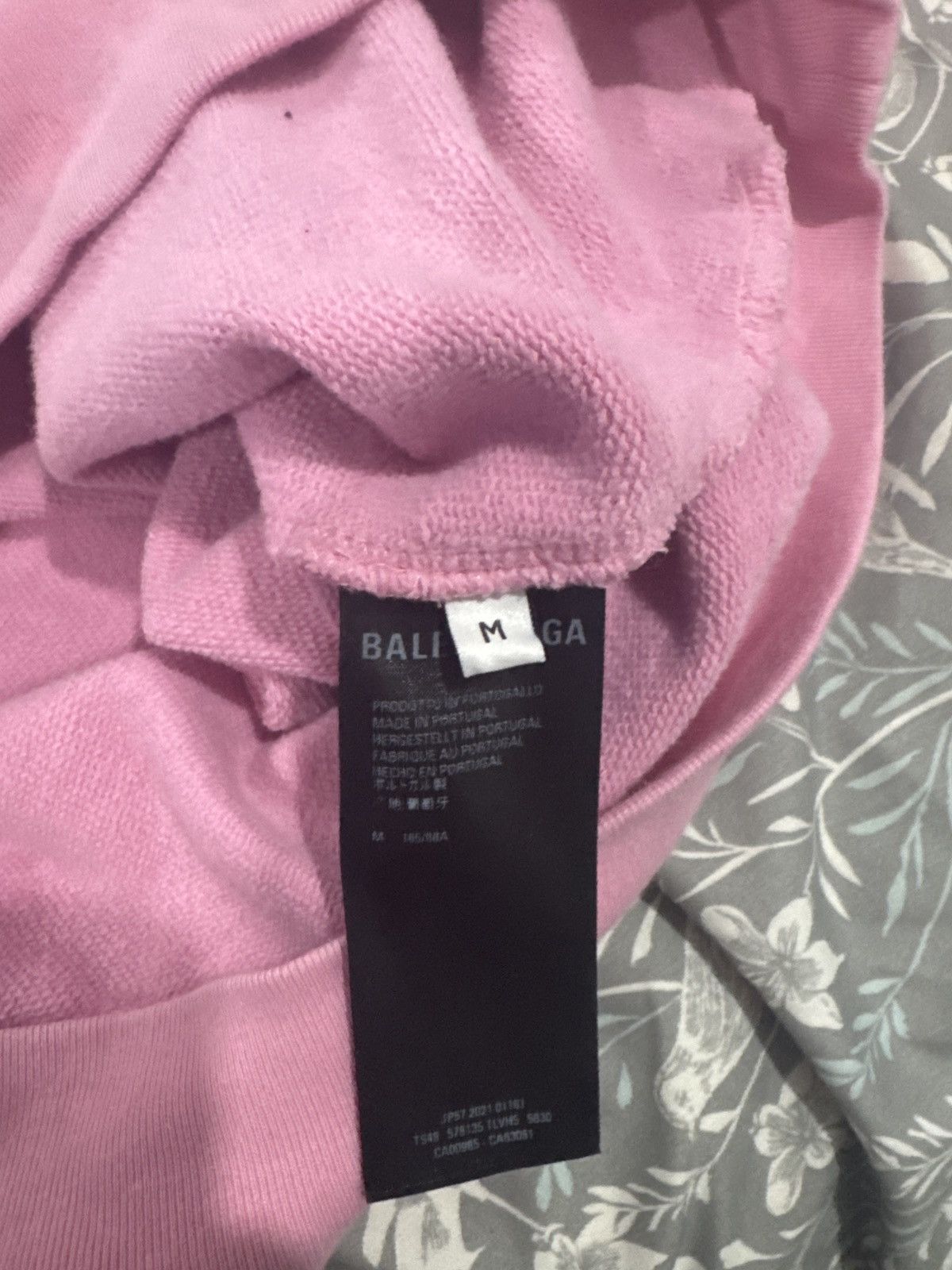 Balenciaga balenciaga bebe pink hoodie Size US M / EU 48-50 / 2 - 4 Thumbnail