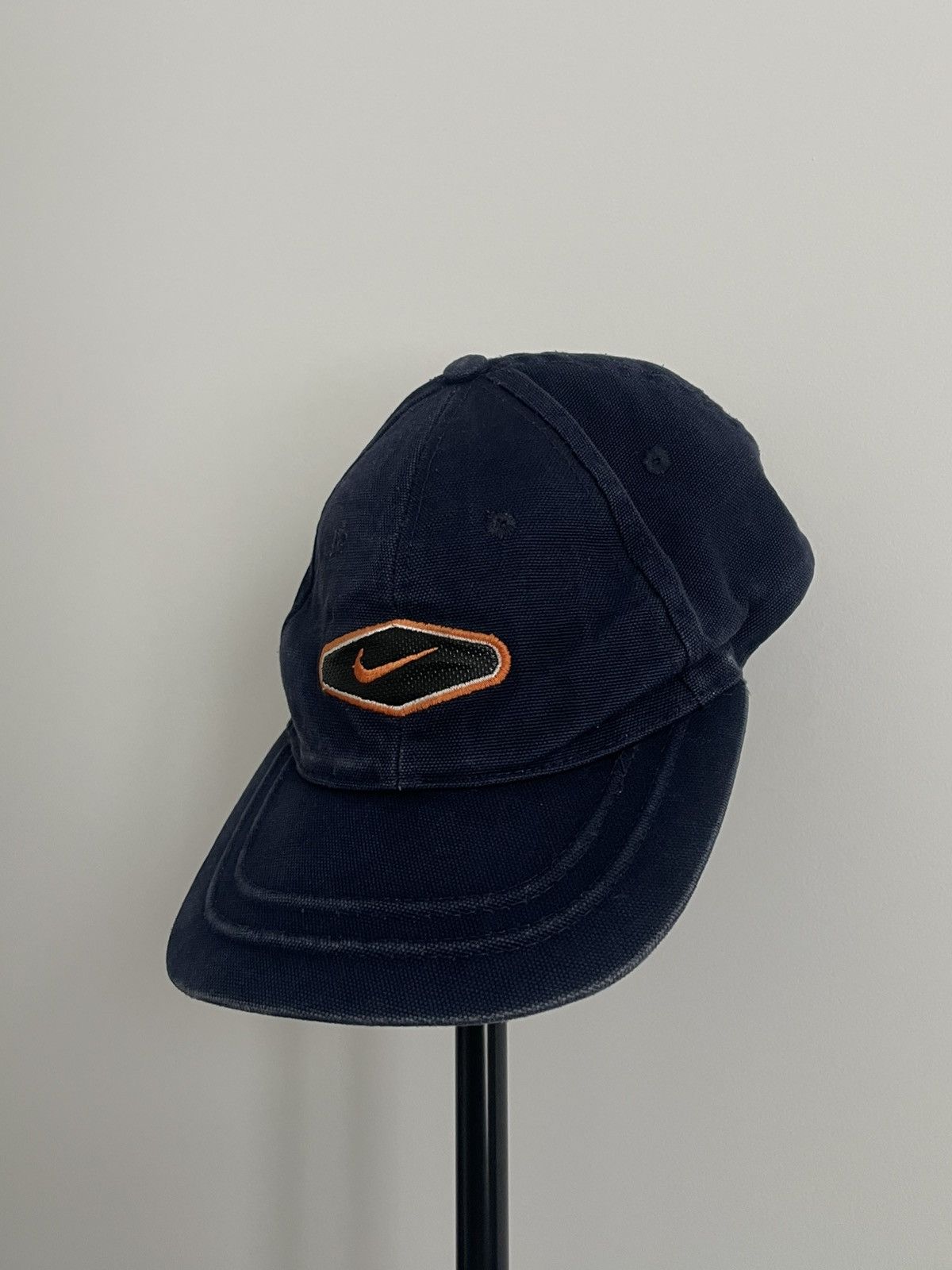Nike Vintage Nike 1990’s Blue Faded Cap Swoosh Logo RARE Size ONE SIZE - 2 Thumbnail