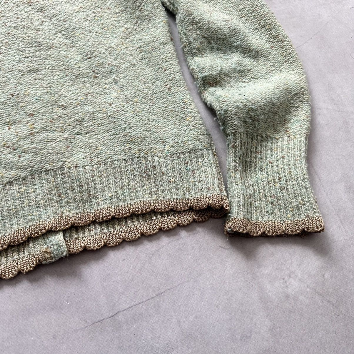 Burberry Burberry London Vintage Lace Pointelle Knit Cardigan Size M / US 6-8 / IT 42-44 - 19 Thumbnail