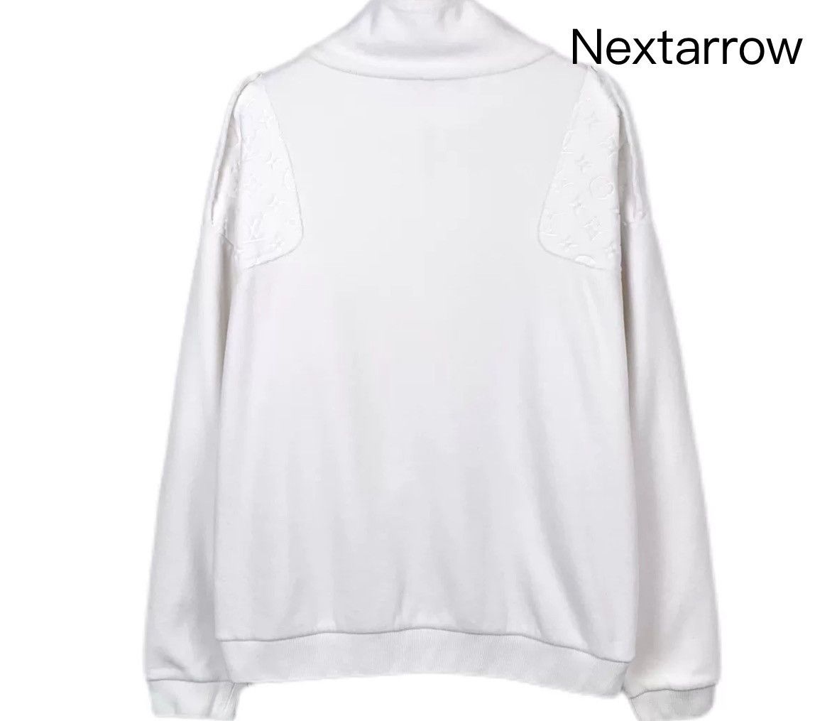 Louis Vuitton Louis Vuitton Lv white logo long sleeved sweatshirt Size US M / EU 48-50 / 2 - 2 Thumbnail
