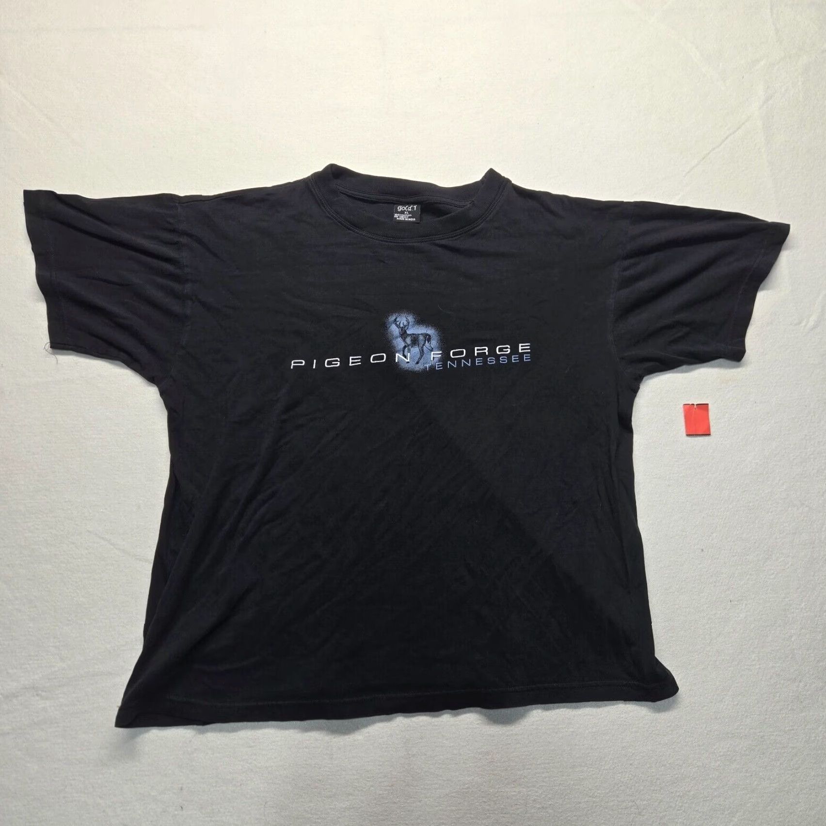 Vintage Pigeon Forge Smoky Mountains Tee Graphic T-Shirt Black XL Size XL / US 12-14 / IT 48-50 - 2 Thumbnail