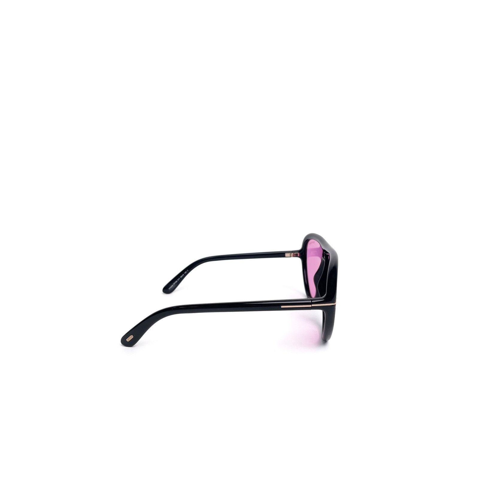 Tom Ford Black Frame Pink Lens Sunnies Size ONE SIZE - 2 Thumbnail