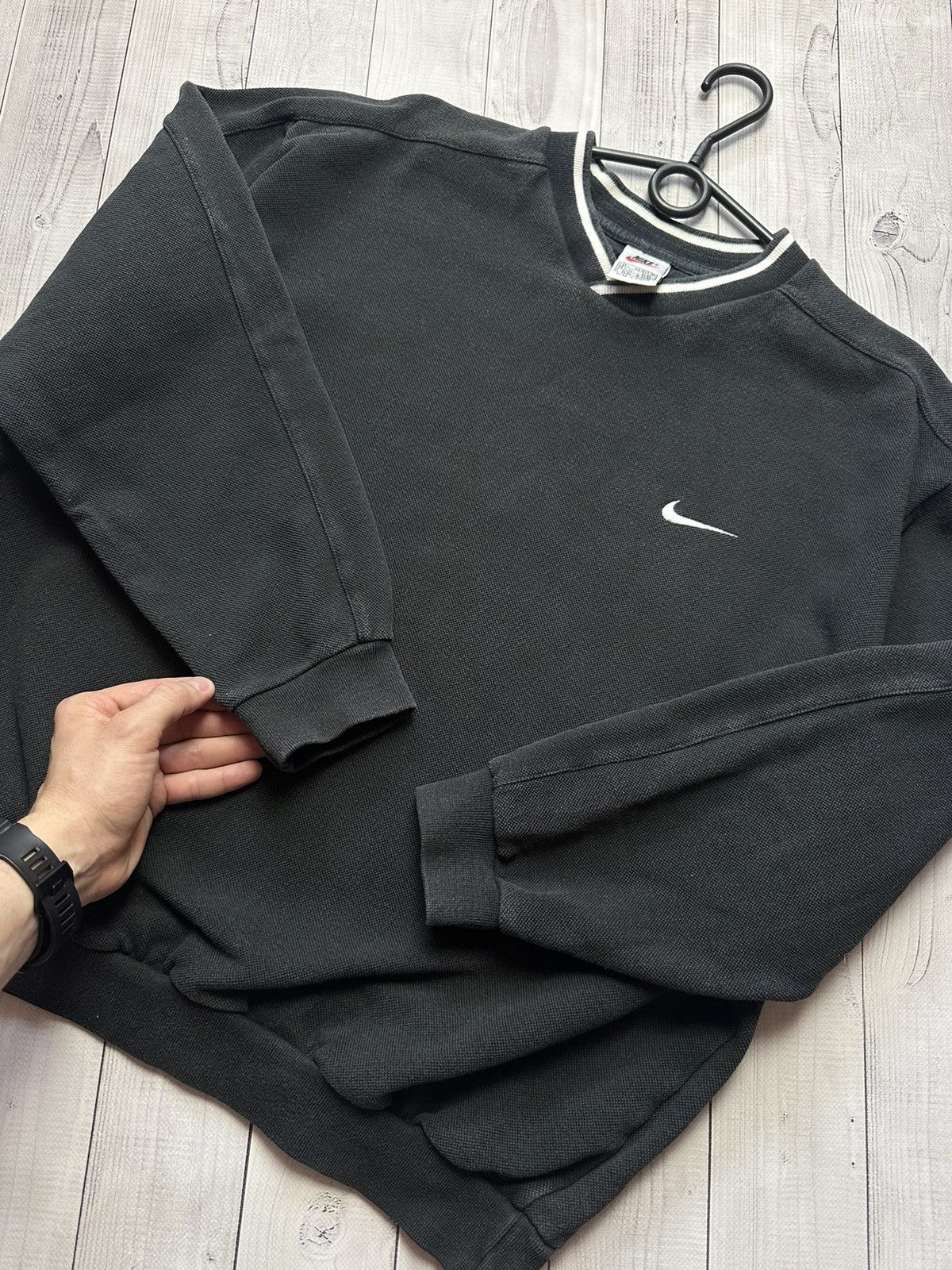 Nike × Vintage Vintage Nike sweatshirt logo size L Size US L / EU 52-54 / 3 - 4 Thumbnail