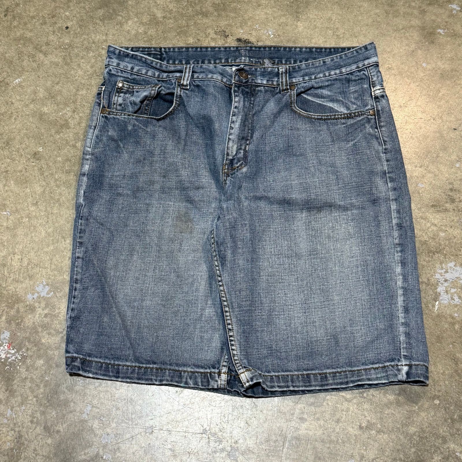 Urban Pipeline Vintage Y2K Baggy Embroidered Jorts Sz 38 Size US 38 / EU 54 - 3 Thumbnail