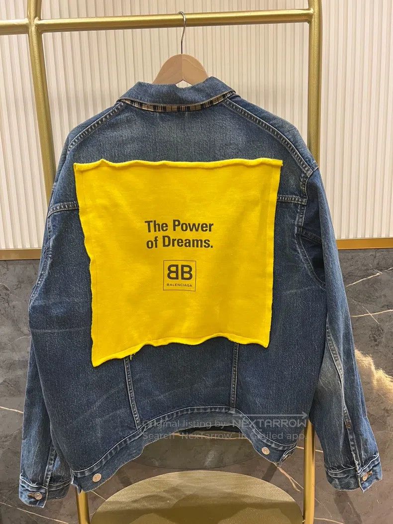 Balenciaga Patchwork Denim Jacket