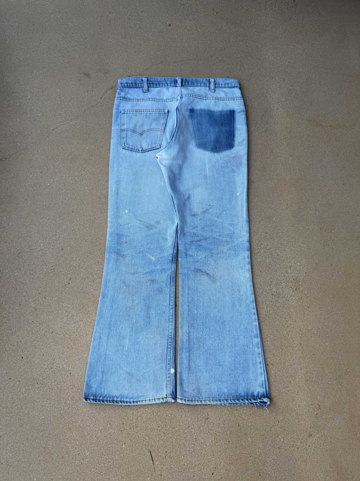 Levi's Vtg 80’s Levi’s 646 Orange Tab Bellbottom Flare Jeans 36x30 Size US 36 / EU 52 - 2 Thumbnail
