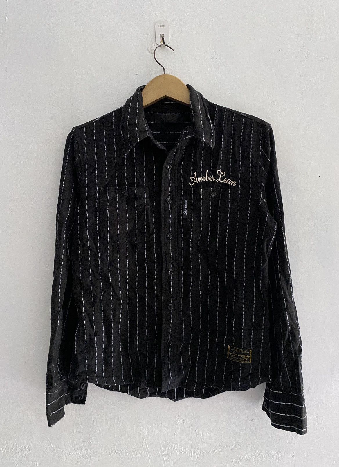 JACKROSE 2000s luv maison by jack rose striped chain stitch shirt Size US M / EU 48-50 / 2 - 1 Thumbnail