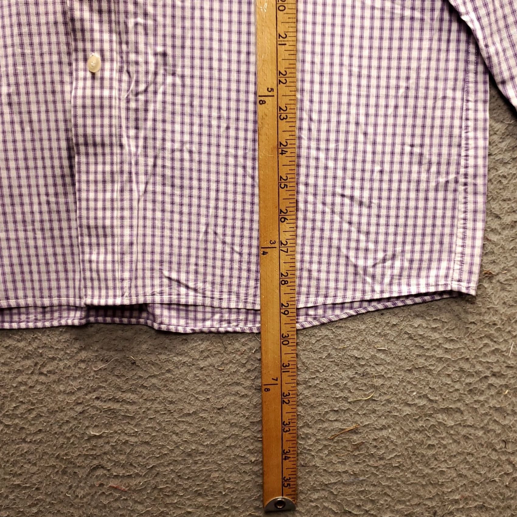 Michael Kors Michael Kors Dress Shirt Mens L Multi Plaid Long Sleeve Regular Button Up Size 42R - 4 Thumbnail