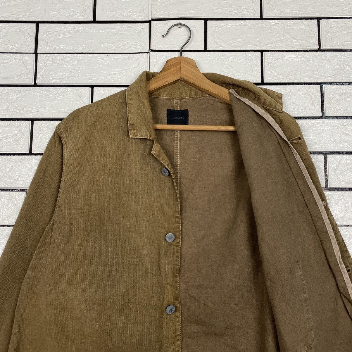 Issey Miyake 🔥VINTAGE CHORE DUCK CANVAS WORKER JACKET ACOUSTIC JAPAN Size US M / EU 48-50 / 2 - 12 Thumbnail