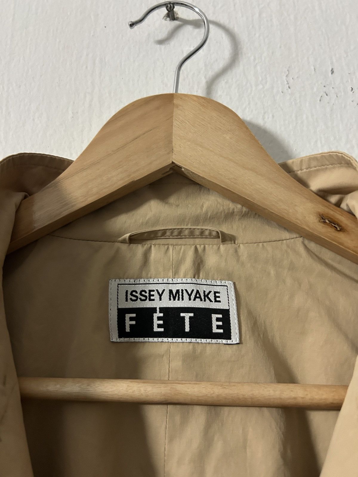 Issey Miyake × Japanese Brand × Vintage Issey Miyake Women Coat Blazer Size S / US 4 / IT 40 - 5 Thumbnail