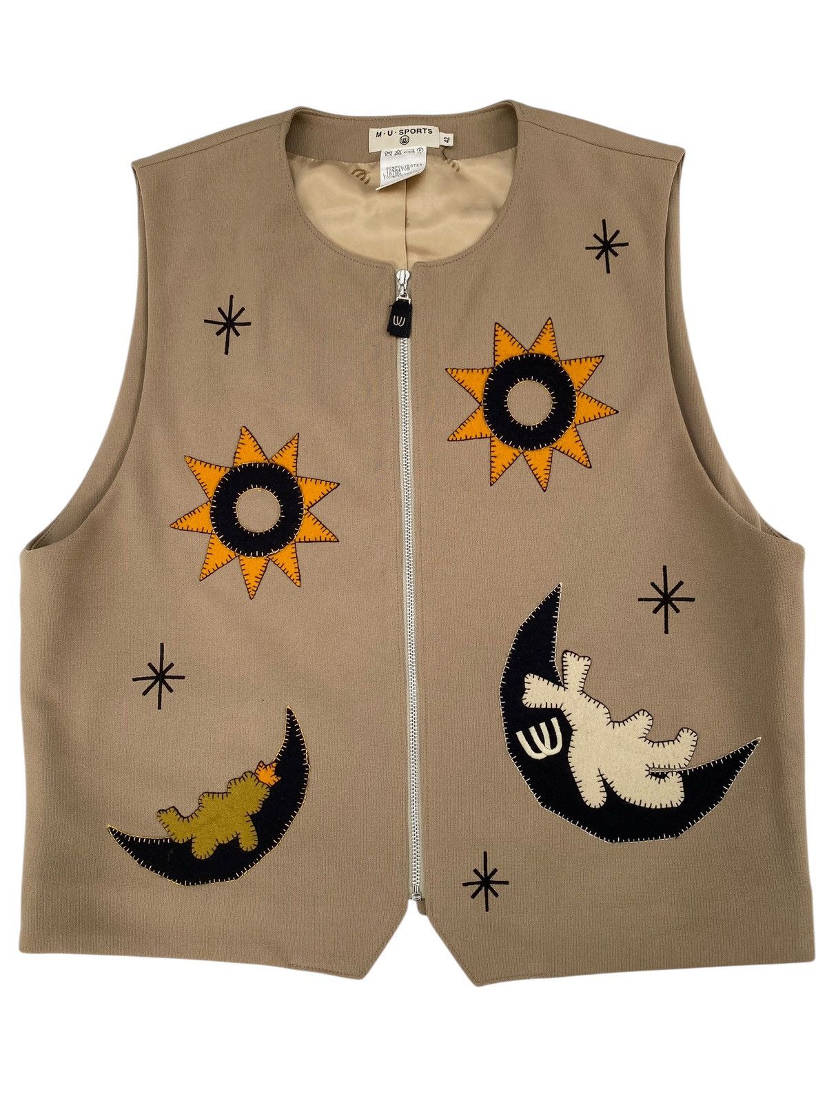 Japanese Brand × Vintage M.U Sport Vest Nice Design Size US M / EU 48-50 / 2 - 1 Thumbnail