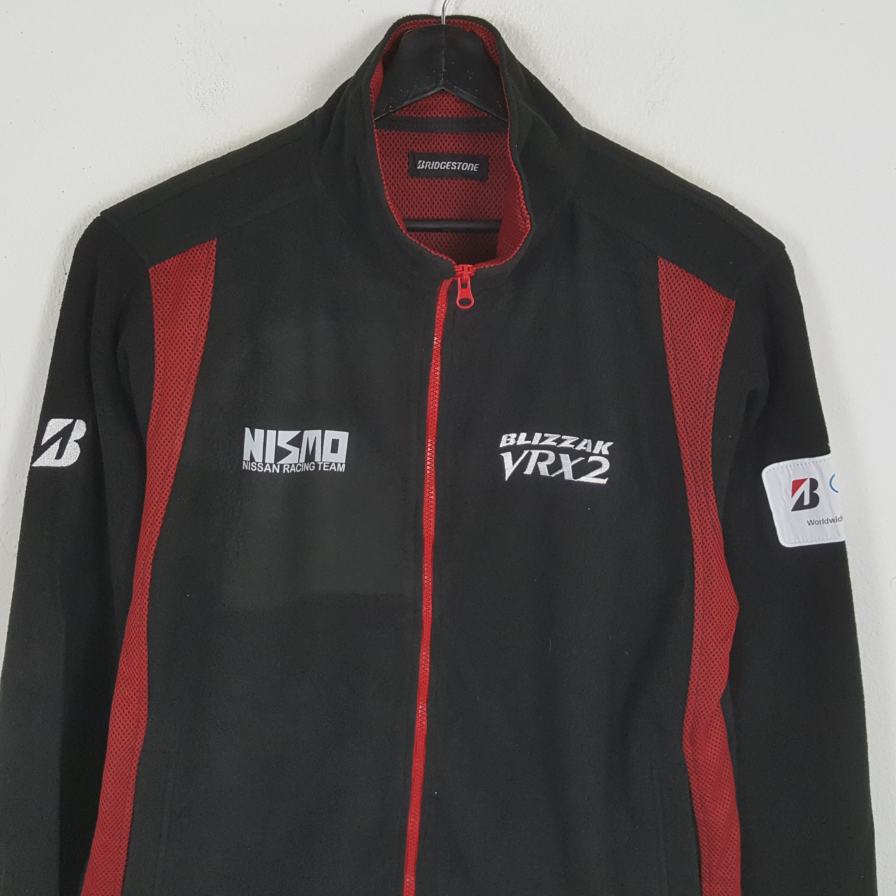 Japanese Brand × Vintage BRIDGESTONE X NISMO NISSAN RACING TEAM Custom Art Jacket Size US L / EU 52-54 / 3 - 4 Thumbnail