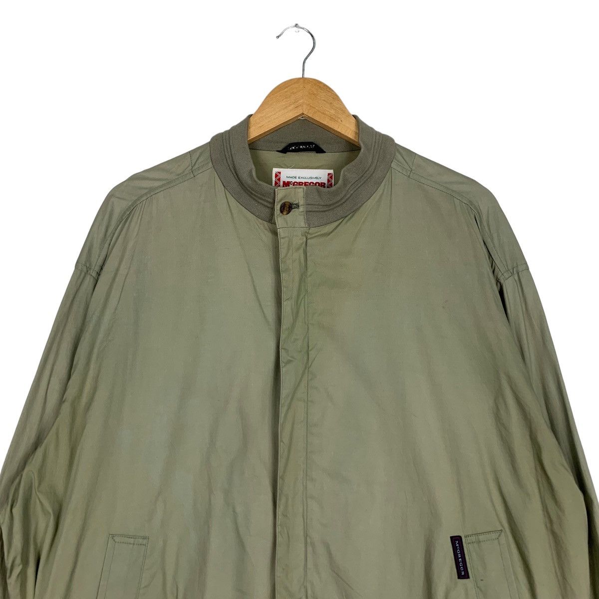 McGregor M’GREGOR Sportswear Green Light Bomber Jacket #0976-C43 Size US L / EU 52-54 / 3 - 2 Thumbnail