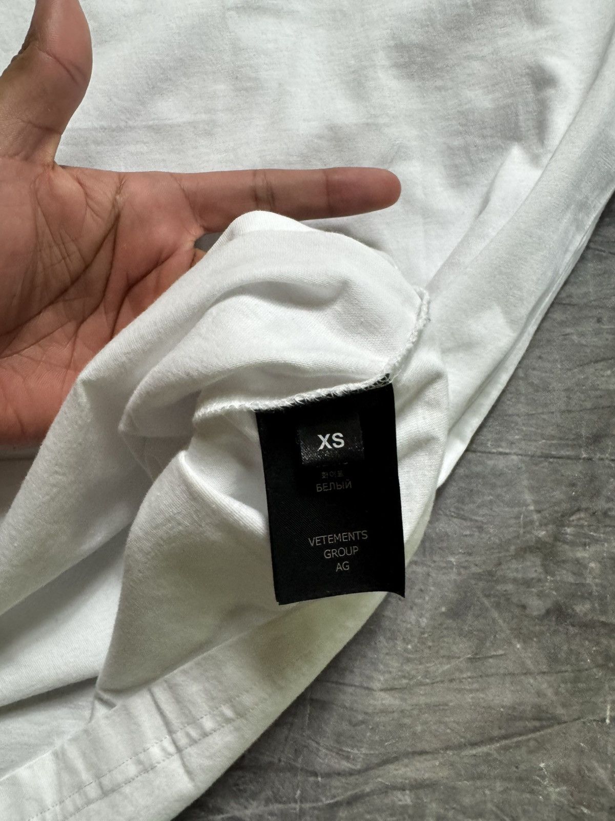 Vetements Vetements Bullshirt T-Shirt Size US XS / EU 42 / 0 - 8 Thumbnail