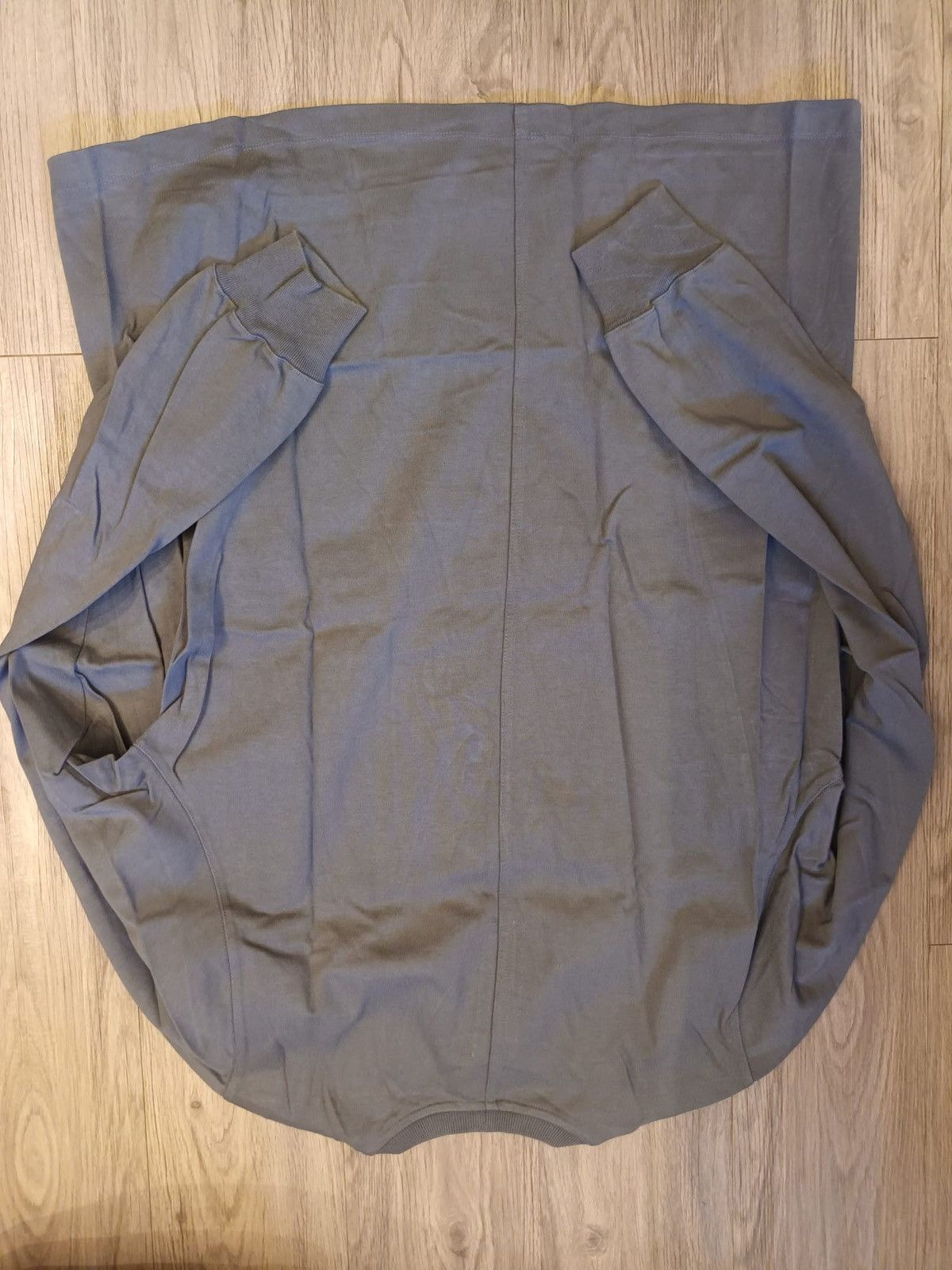 Rick Owens Drkshdw Rick Owens FW19 Larry Long Sleeve (Gray) Size US L / EU 52-54 / 3 - 1 Thumbnail