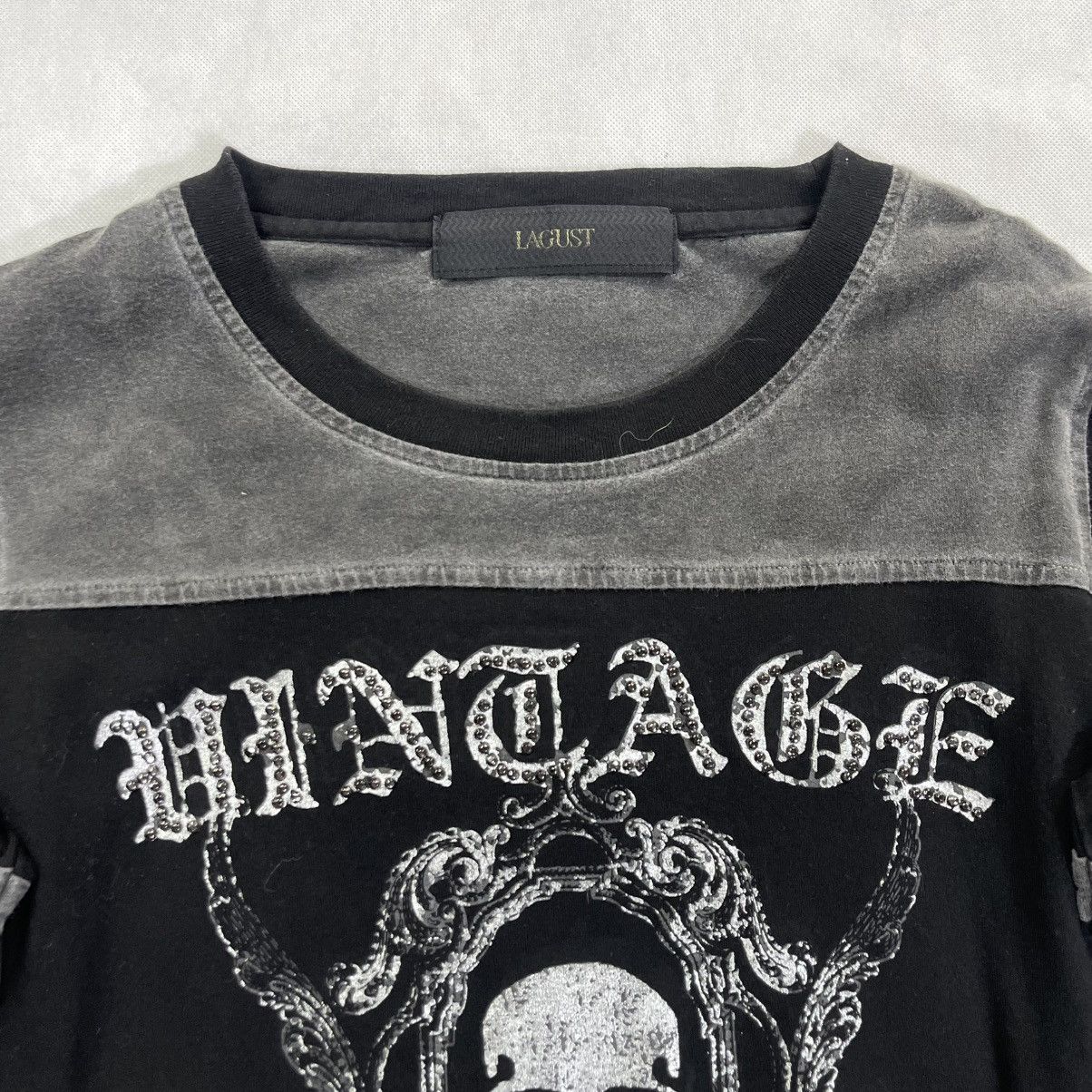 Japanese Brand × Seditionaries Lagust Swarovski Skull Mastermind Inspired Tshirt Size XS / US 0-2 / IT 36-38 - 4 Thumbnail