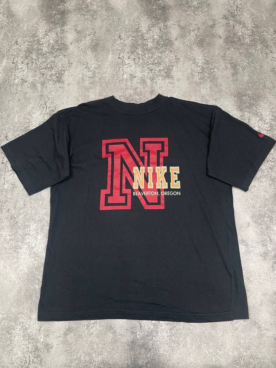 Nike Nike Men Vintage Cotton T-Shirt Black Size XXL Size US XXL / EU 58 / 5 - 1 Thumbnail