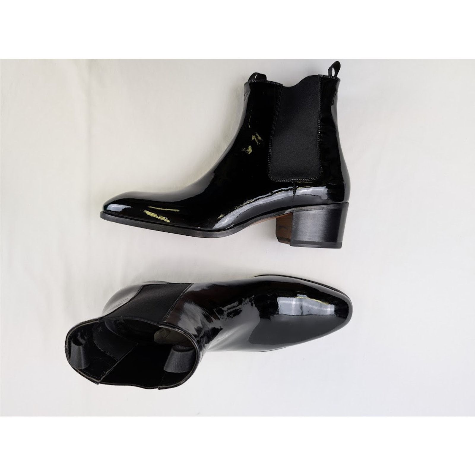 o1rshd1 Stivale Vernice Nero Boots in Black