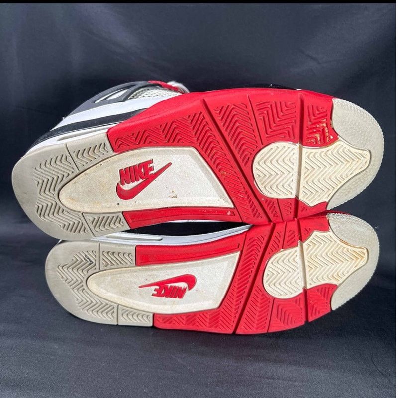 Jordan Brand × Nike Size 8 Nike Air Jordan 4 Retro OG Fire Red 2020 Men's Shoes Size US 8 / EU 41 - 6 Thumbnail