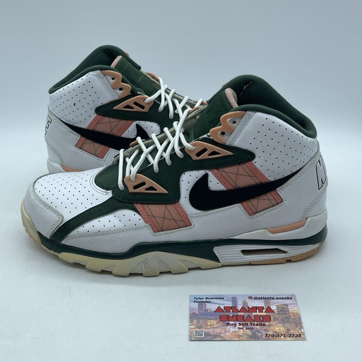 Nike Air trainer high pink quartz Size US 9.5 / EU 42-43 - 1 Thumbnail