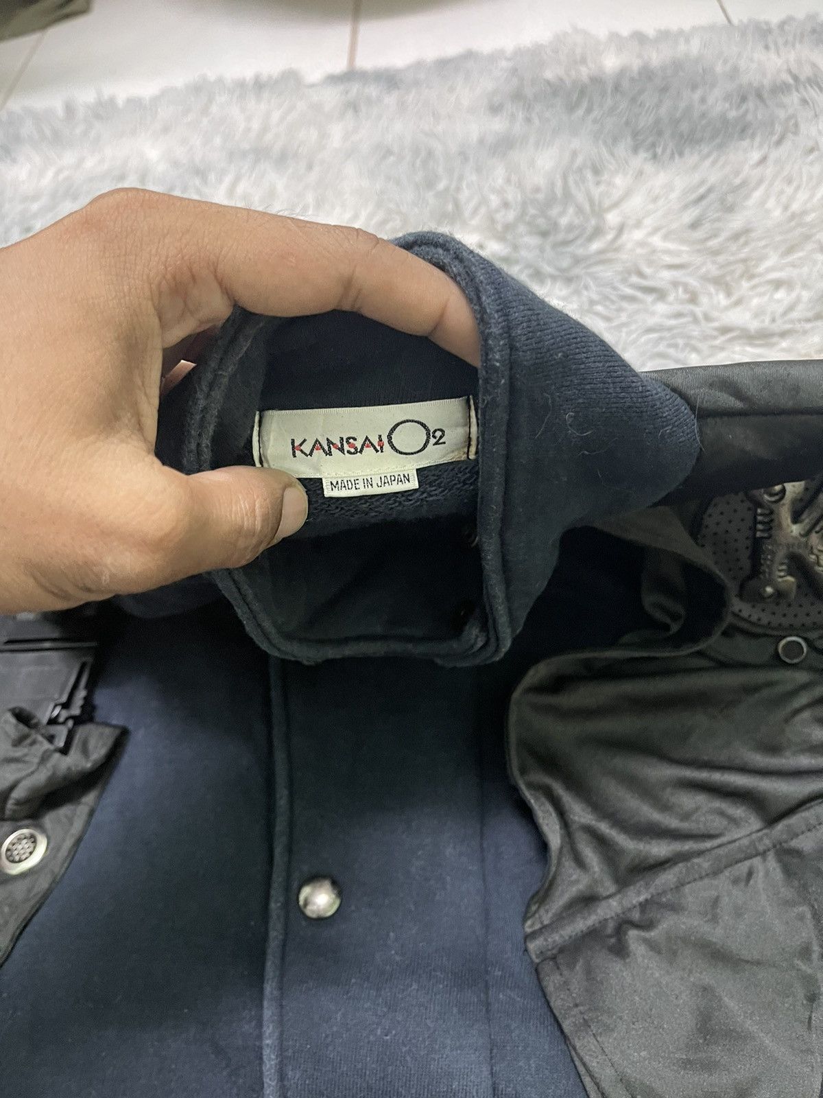 Kansai Yamamoto 90s KANSAI YAMAMOTO BONDAGE BOMBER JACKET COTTON Size US M / EU 48-50 / 2 - 7 Thumbnail