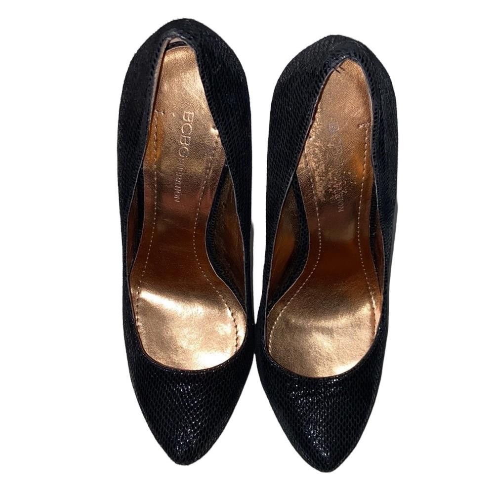Designer BCBGeneration l Parade Snakeskin Print Leather Pumps 8 Size US 8 / IT 38 - 3 Thumbnail