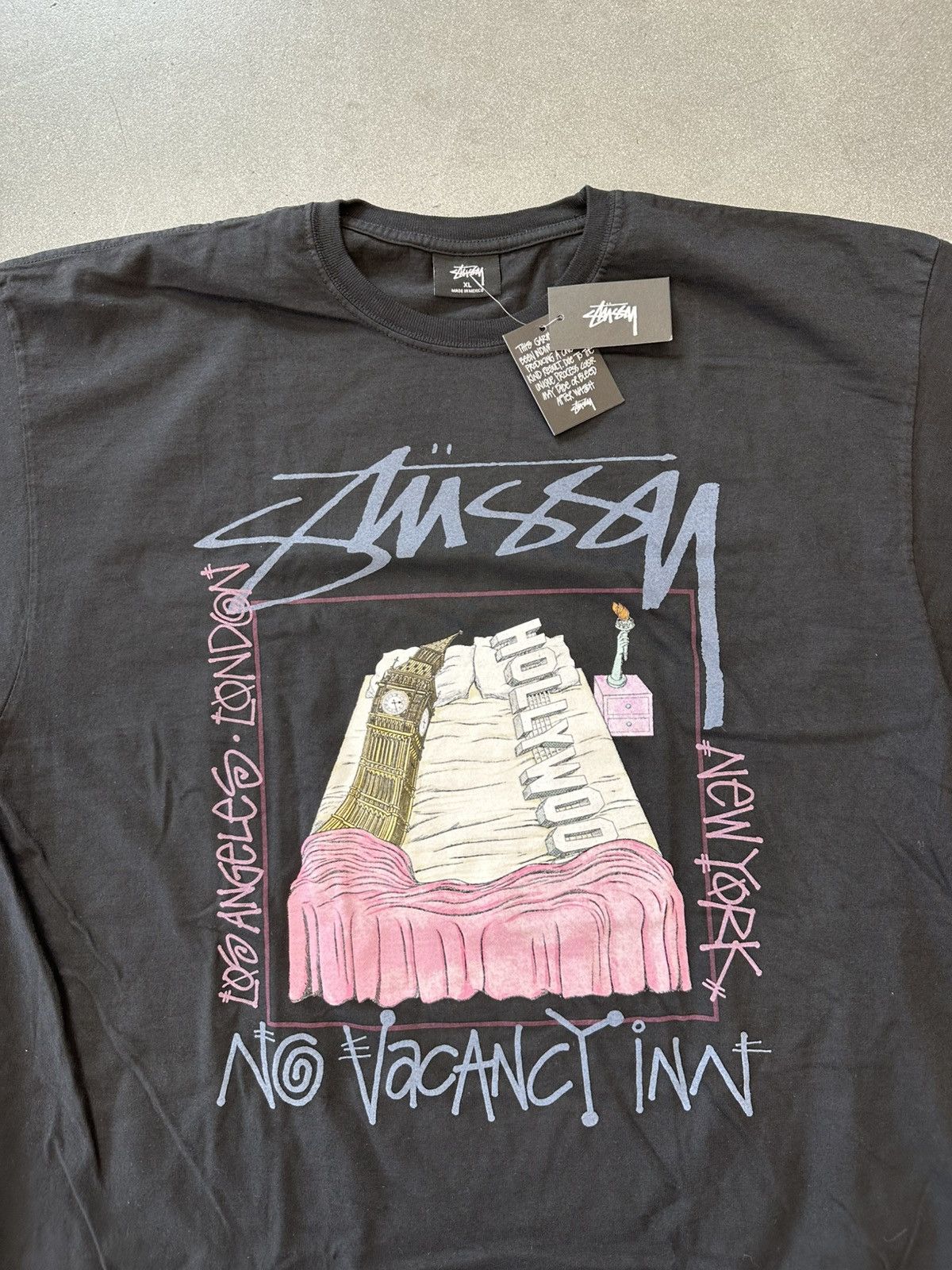 Stussy Stussy x No Vacancy Inn Cities Tee | Grailed