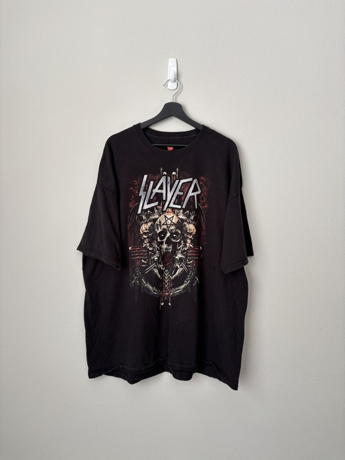 Vintage 2018 Slayer World Tour Tee 3XL Size US XXL / EU 58 / 5 - 1 Thumbnail
