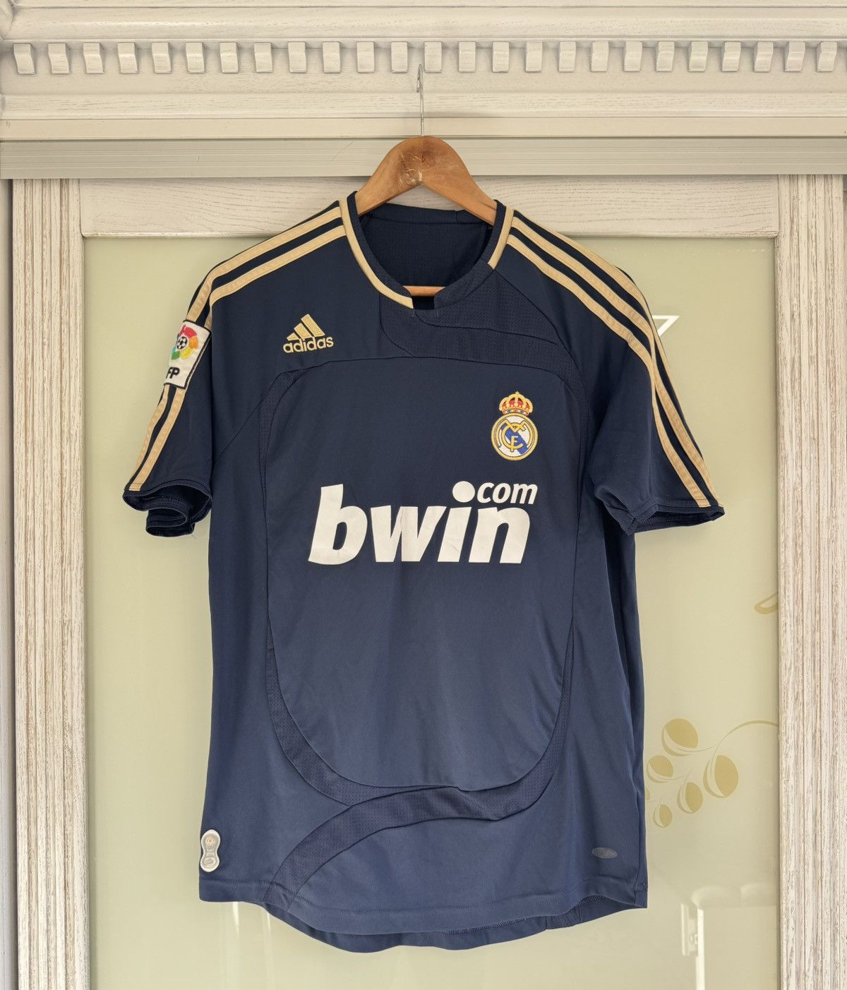 Adidas Real Madrid 2007-2008 Away Soccer Jersey Football Shirt Kit Size US S / EU 44-46 / 1 - 1 Thumbnail