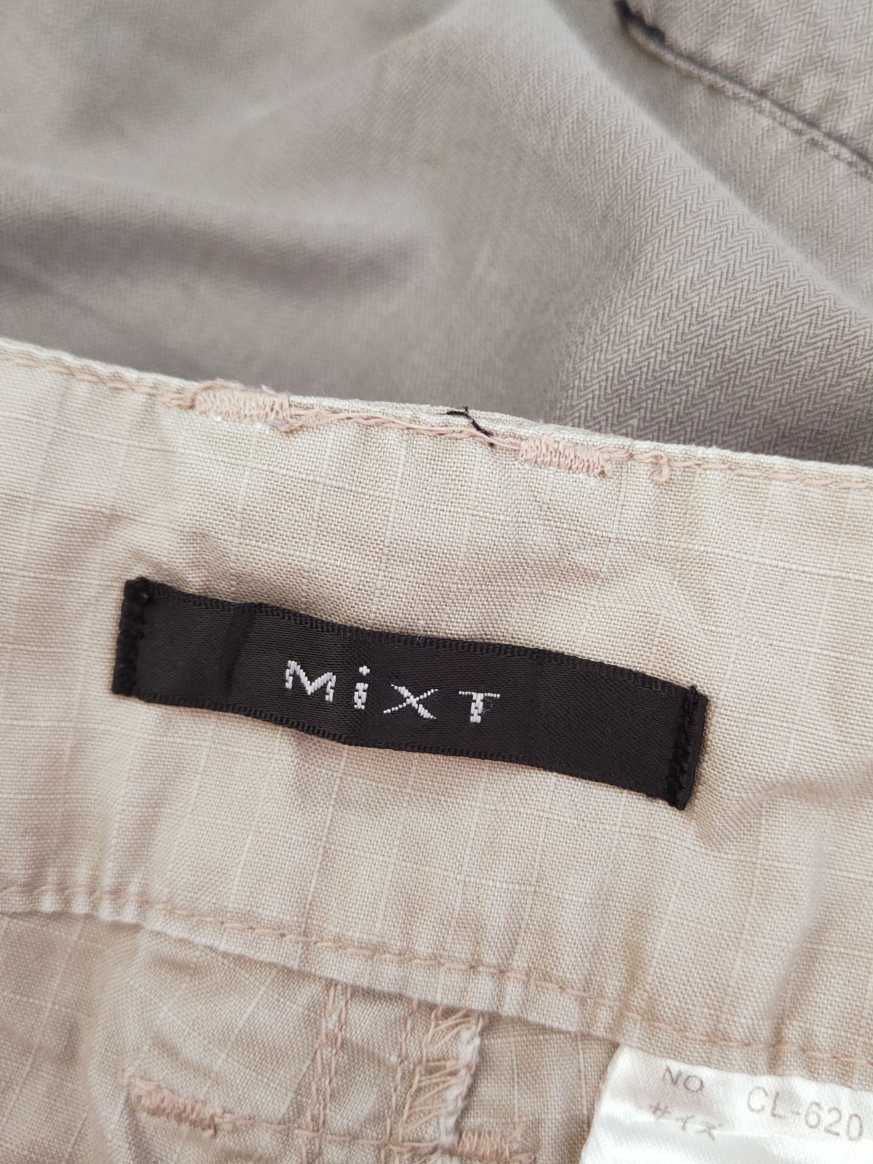 Japanese Brand Mixt Gray Multipocket Tactical Cargo Pants #W626 Size 28" / US 6 / IT 42 - 14 Thumbnail