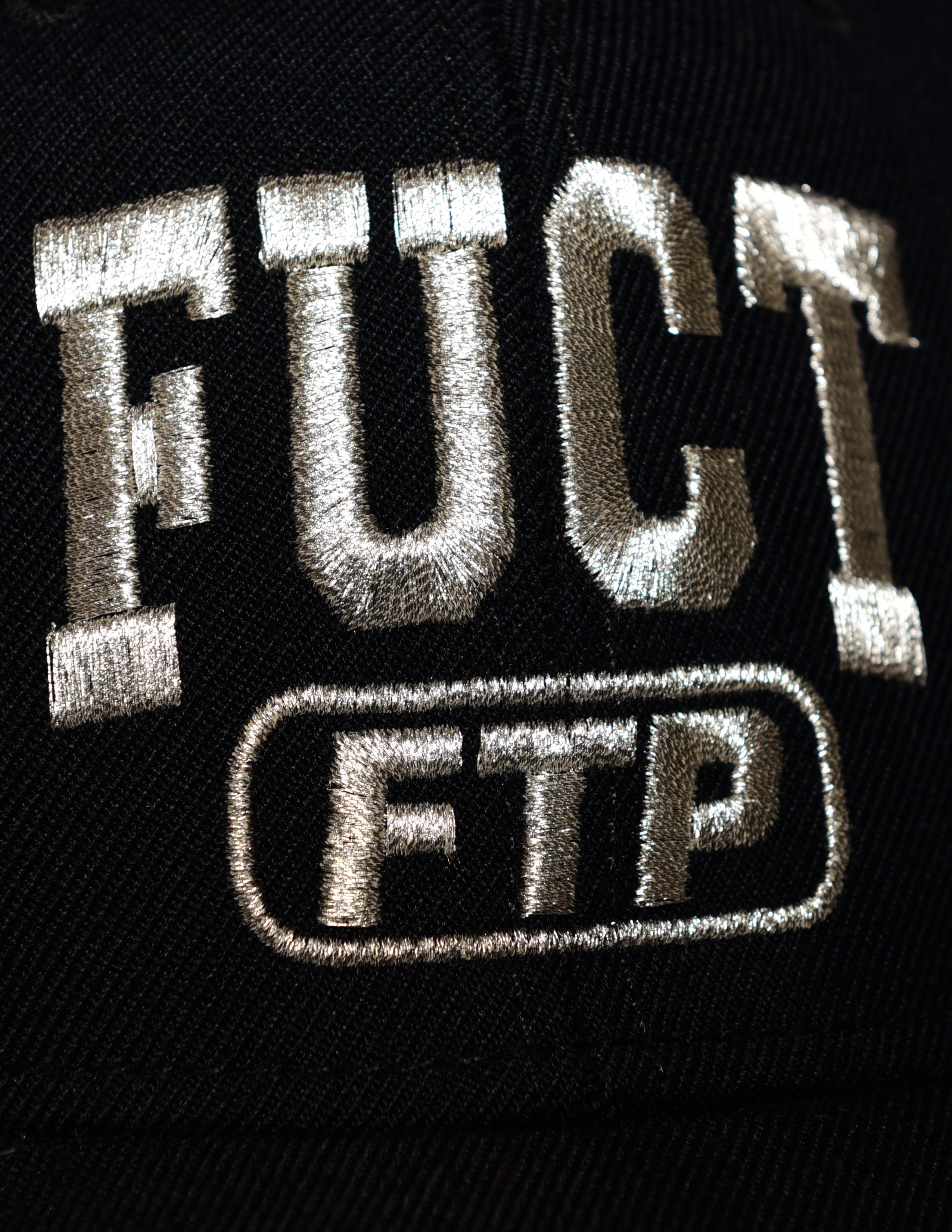 FUCT × Fuck The Population FTP FUCT Academy 6 Panel Hat Size ONE SIZE - 4 Thumbnail