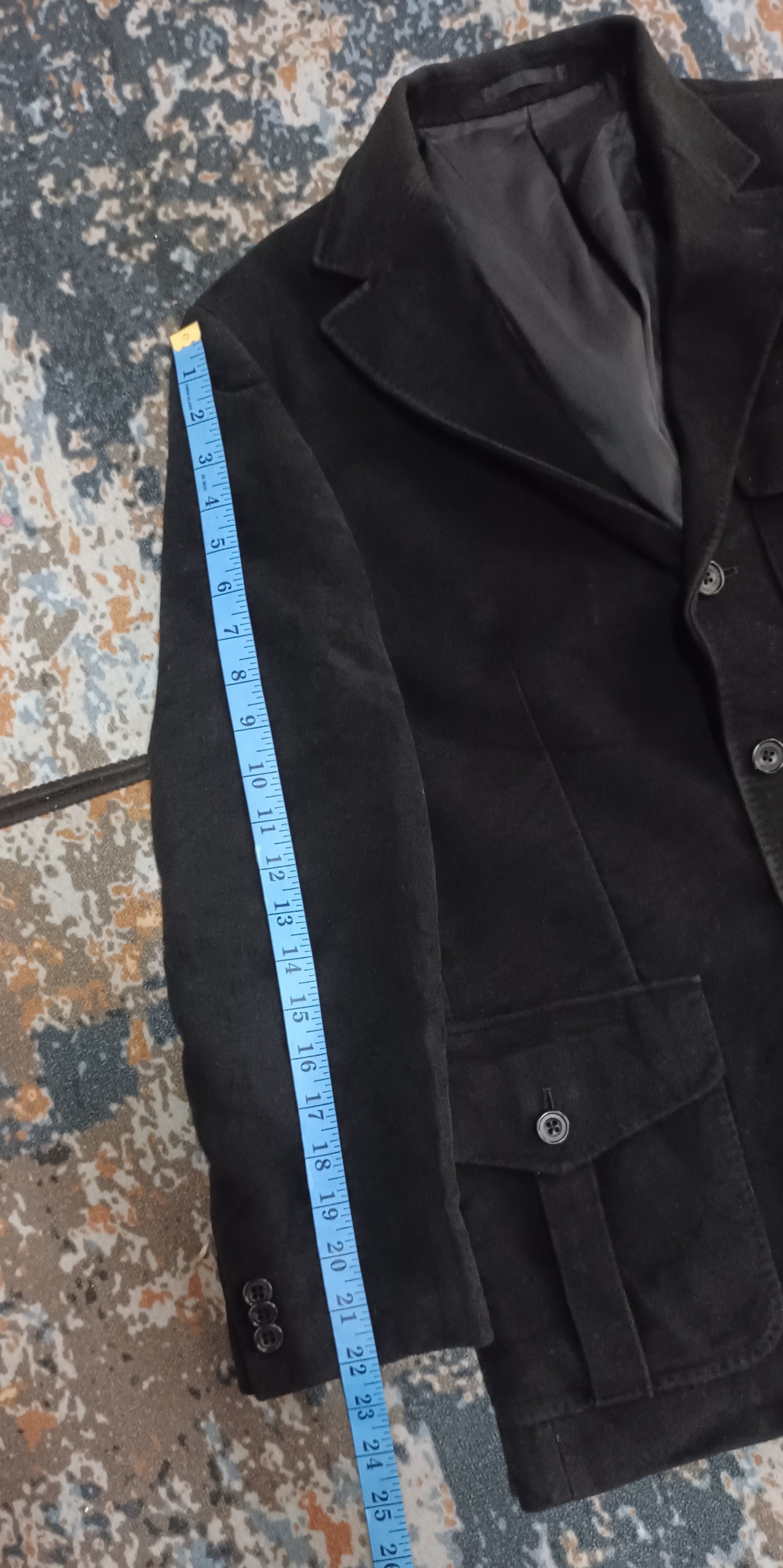 Daniel Hechter × Japanese Brand × Vintage Vintage🔥 Daniel Hecther PARIS MICROTEX Men Black Blazer Size US S / EU 44-46 / 1 - 12 Thumbnail