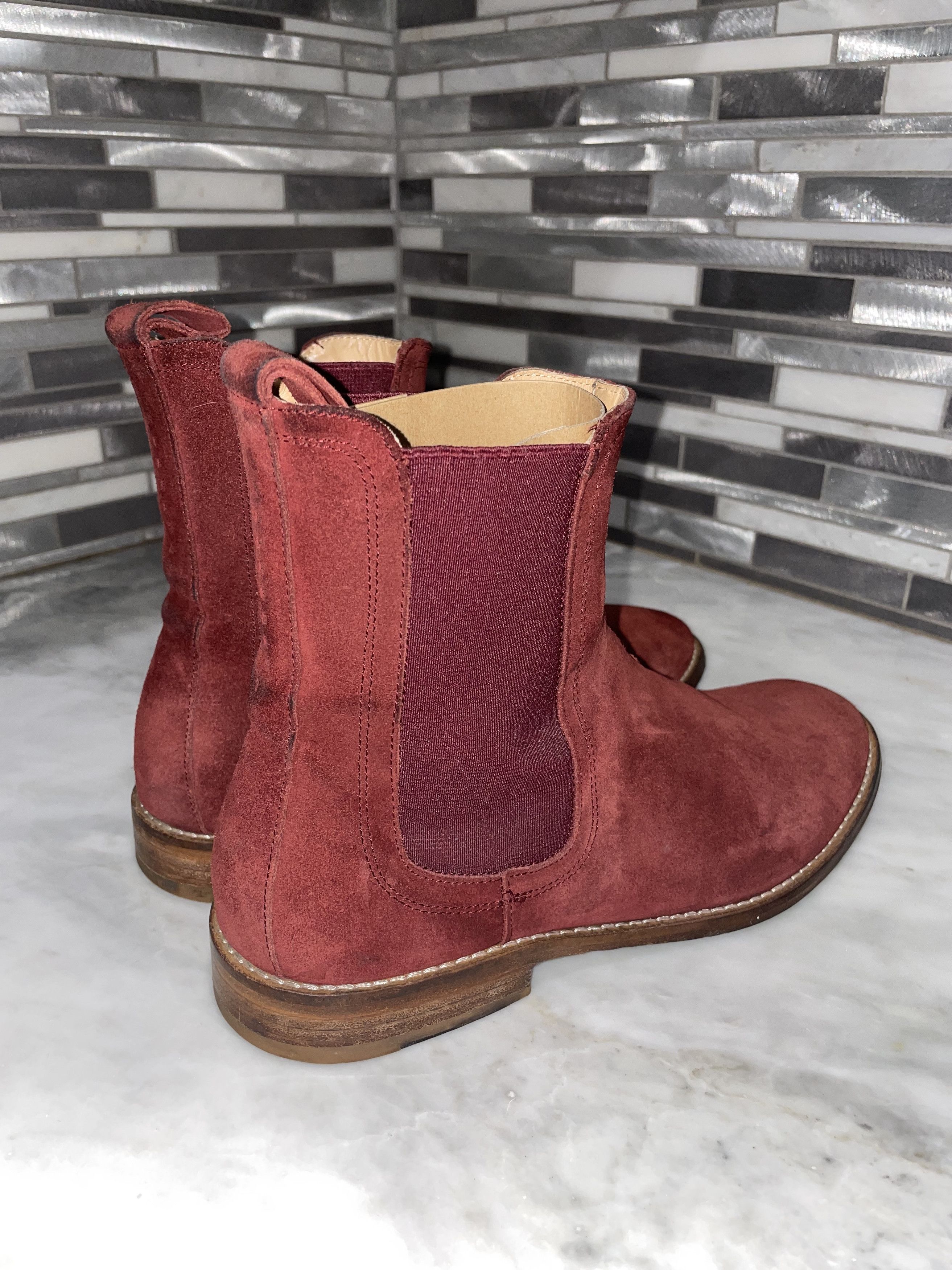 Represent Clo. Represent Chelsea Suede Leather Boot Merlot Size US 8 / EU 41 - 7 Thumbnail