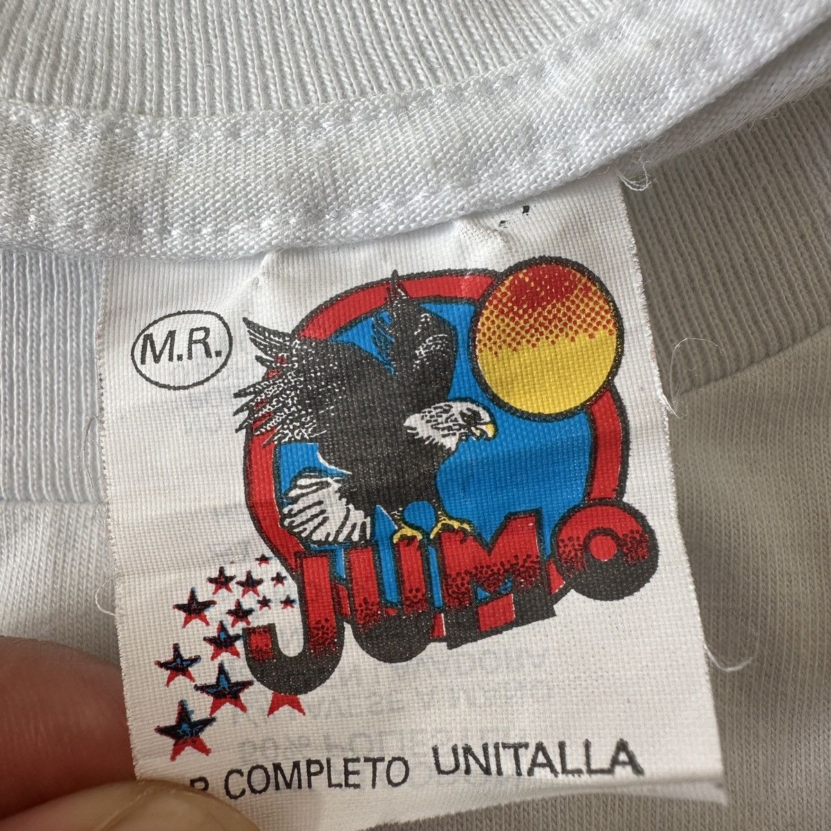Vintage Club America Cuauhtémoc Blanco Big Face T-Shirt Size L White Size US L / EU 52-54 / 3 - 7 Thumbnail