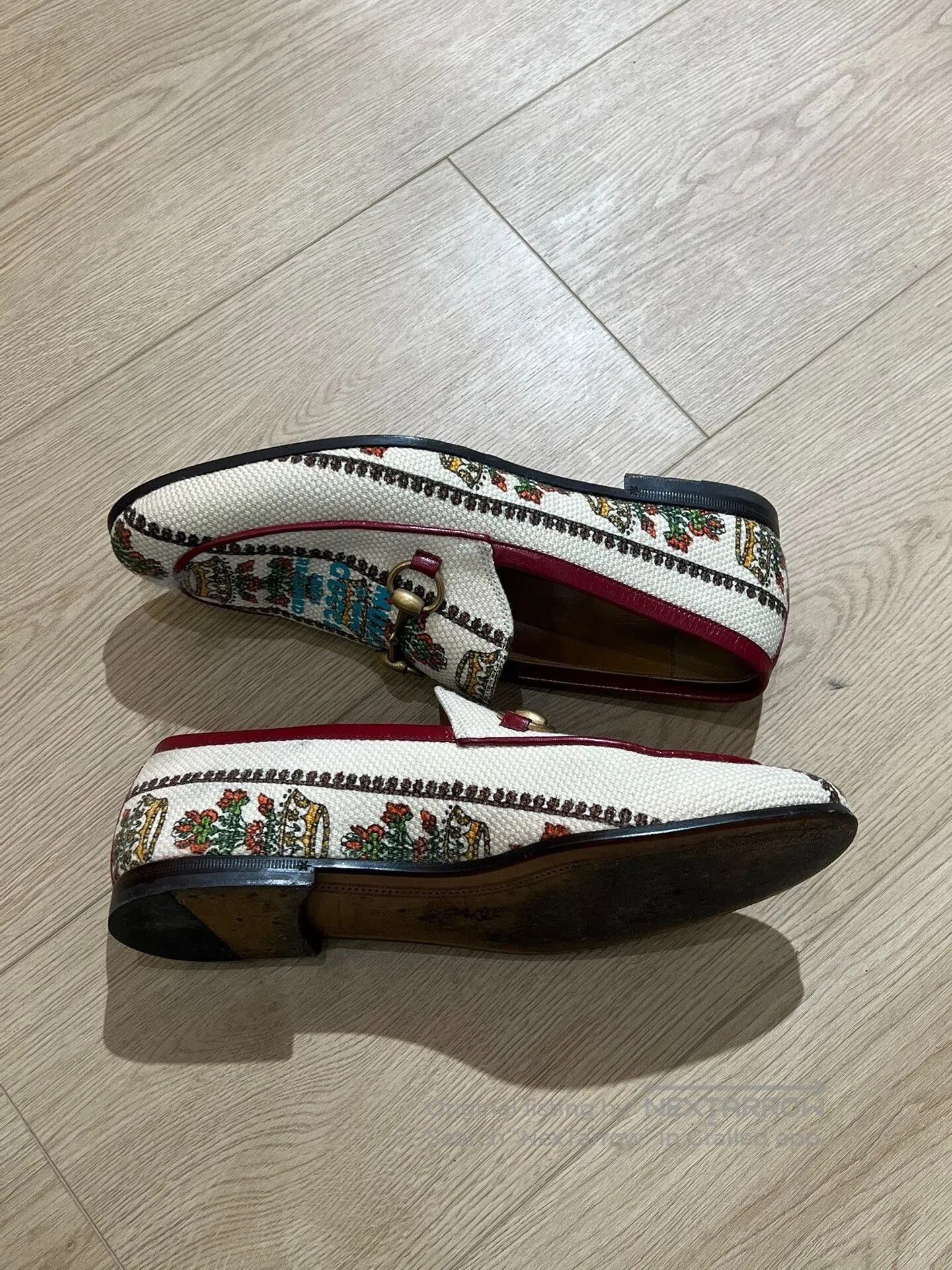 Gucci Gucci Baroque Logo Loafers. Size US 7 / EU 40 - 3 Thumbnail