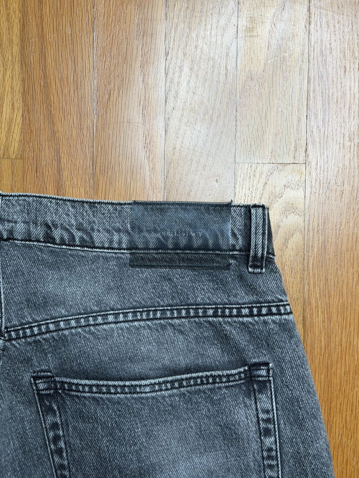 Our Legacy Our Legacy Extended Third Cut Denim Washed Black Size US 36 / EU 52 - 4 Thumbnail