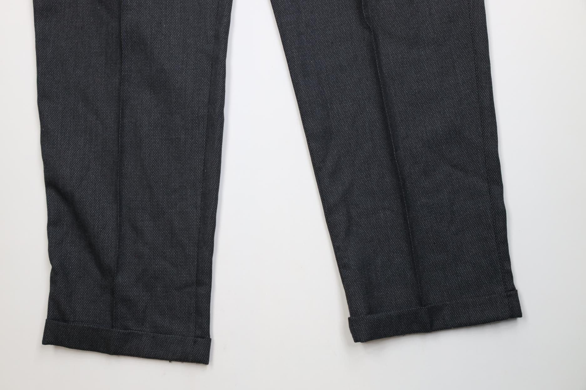Vintage Vintage 90s Streetwear Gabardine Knit Wide Leg Chino Pants Size US 38 / EU 54 - 4 Thumbnail