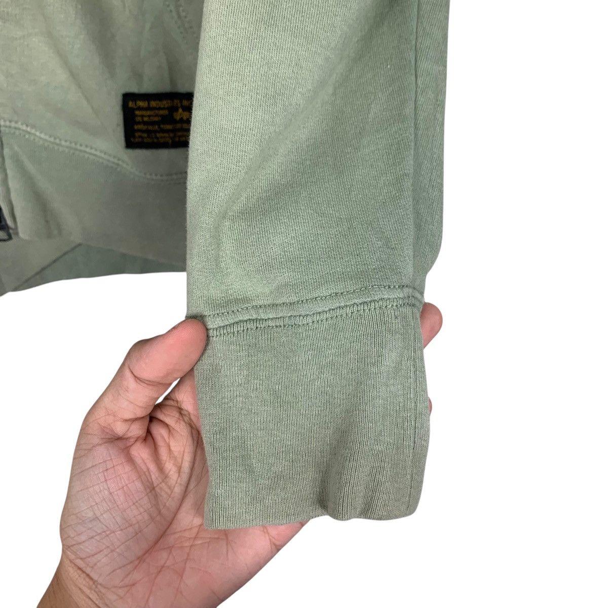 Alpha Industries ALPHA INDUSTRIES ARMY Big Logo Kid Hoodies #1716-C76 Size US M / EU 48-50 / 2 - 13 Thumbnail