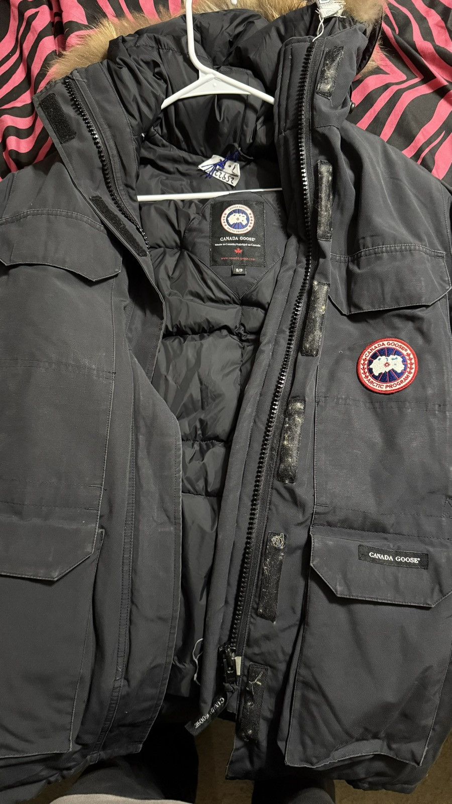 Canada Goose Canada Goose Men’s Parka, Navy-Small Size US S / EU 44-46 / 1 - 3 Thumbnail