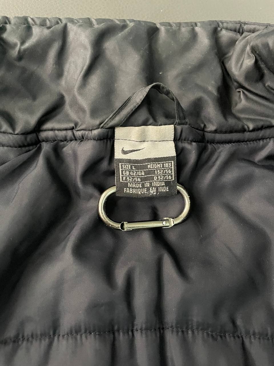 Nike × Vintage Nike Vintage 90s Jacket With Embroidered Spell Out Logo. Size US L / EU 52-54 / 3 - 6 Thumbnail