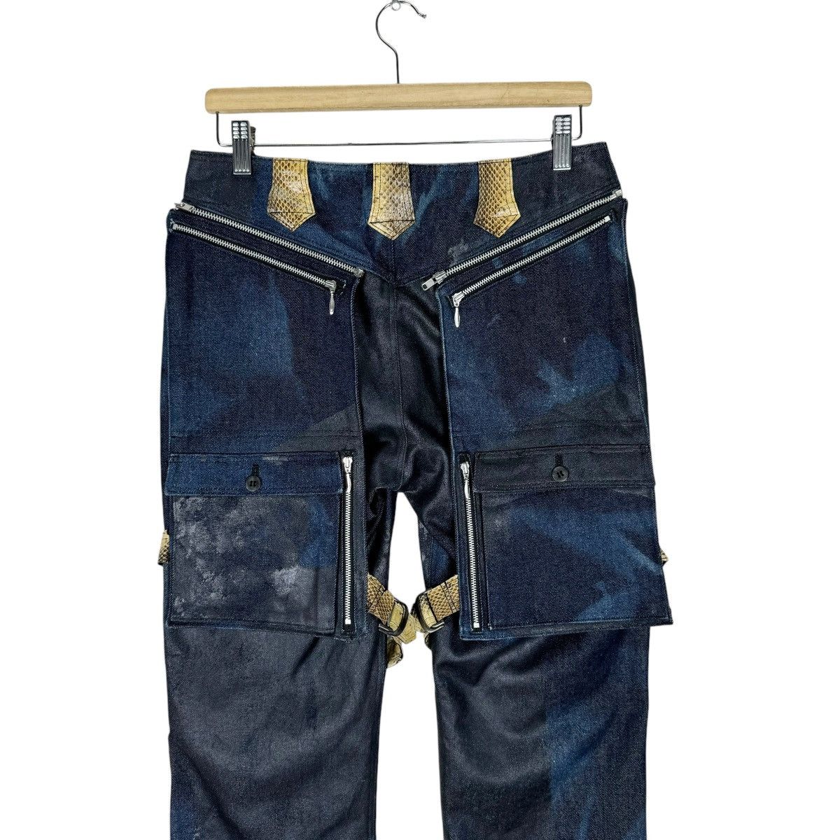 Japanese Brand 🌟ARRSTON VOLAJU KOSHIN SATOH SHOW SAMPLE BONDAGE PANTS Size US 30 / EU 46 - 8 Thumbnail